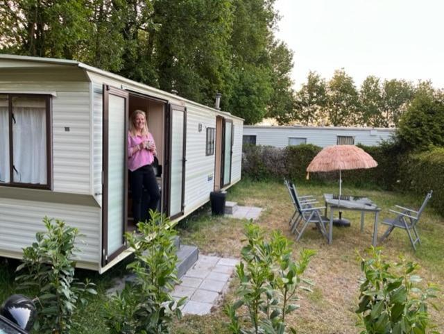 Stacaravan Huren In Het Hart Van Bosrijk Drenthe Op Recreatiepark De Tien Heugten Schoonloo Extérieur photo